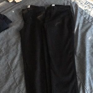 2 pair gap uniform pants